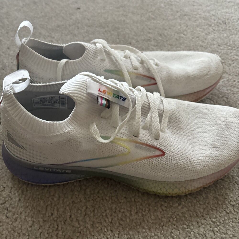 Size 8.5 Brooks Levitate 5 StealthFit Love Moves Run Proud Women’s Running Shoes